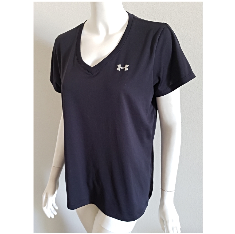 Under Armour V-neck Loose Heatgear Tshirt - Picture 3 of 10